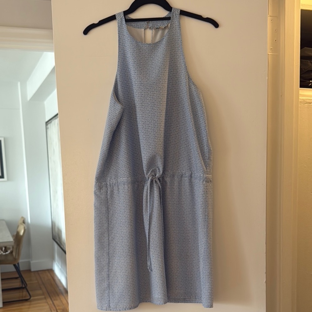 Joie Blue Halter Sundress Casual Midi